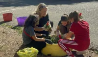 (VIDEO) Akcija đaka, roditelja i nastavnika: Zablistalo dvori&scaron;te O&Scaron; "Milorad Musa Burzan"