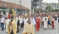 (FOTO/VIDEO) Markovdanska litija u Podgorici okupila veliki broj vjernika