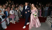 (FOTO) Maturanti A smjene Gimnazije &bdquo;Slobodan &Scaron;kerović&rdquo; proslavili kraj &scaron;kolovanja