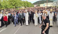 (FOTO) Nik&scaron;ić u znaku Svetog Vasilija: Vi&scaron;e od 20.000 vjernika u Svetovasilijevskoj litiji