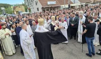 (FOTO) Nik&scaron;ić u znaku Svetog Vasilija: Vi&scaron;e od 20.000 vjernika u Svetovasilijevskoj litiji