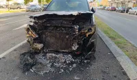 Izgorio "audi Q7" u podgoričkom naselju Konik