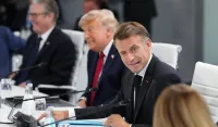 (FOTO) Lideri G7 pričali o cigaretama, fudbalu, Trampovom rođendanu i Grenlandu