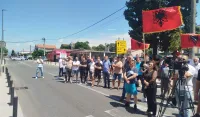 Protest stanovnika Op&scaron;tine Tuzi: Kuće Rakića ne daju, žaliće se evropskim sudovima