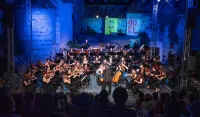 Nikčević, Bulatović Bokeljski simfonijski orkestar Mladen Tarbuk premijera Europe Symphony i Oro Grad teatar