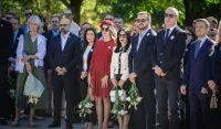 DPS odao po&scaron;tu žrtvama genocida u Srebrenici, položen vijenac u Podgorici