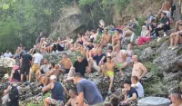 (VIDEO/FOTO) Pobjednik skokova sa Vezirovog mosta - Vedad Dedić iz Zenice