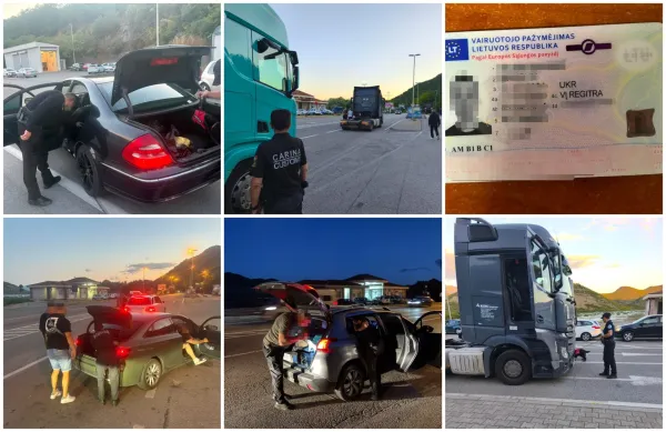 (FOTO) Pojačane aktivnosti GP: Uhap&scaron;eno pet stranih državljana, pronađena droga i falsifikovane isprave