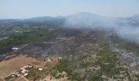 (FOTO) Aktivni požari na Briskoj gori i u Klezni, vatra prijeti svetinjama i domovima