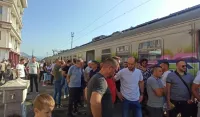 Radnici ŽPCG-a stupili u &scaron;trajk: Obustavljen željeznički saobraćaj na sat