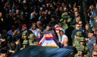 (FOTO) Sahranjen Ratko Mladić na Topčiderskom groblju