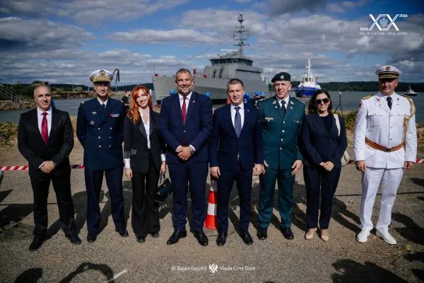 U francuskom Lorijenu porinut patrolni brod "Petar Prvi Njego&scaron;&ldquo;