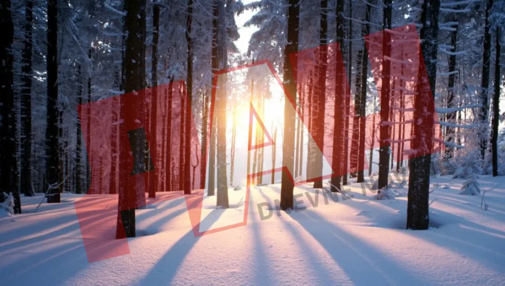 ZABELELA SE I CRNA GORA: Na Žabljaku skoro metar i po snega