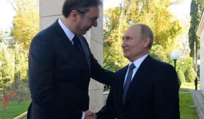 Вучић и Путин (архива)