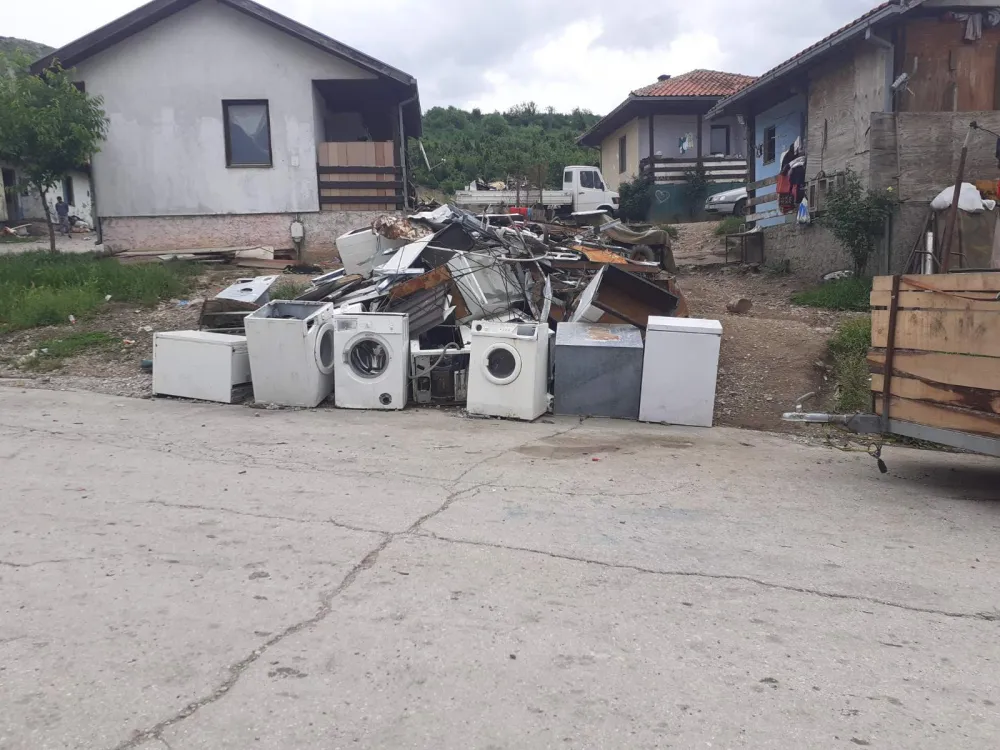 Детаљ из насеља Трлица