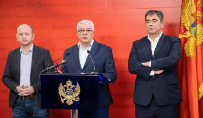 press df, df, Milan Knezevic, Andrija Mandic, Nebojsa Medojevic