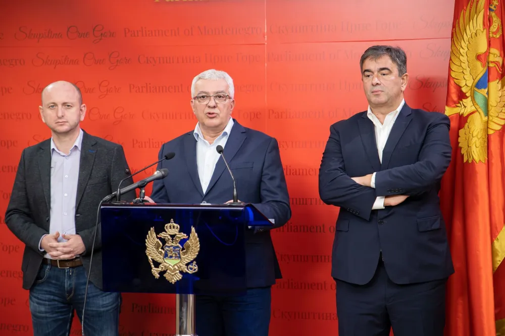 press df, df, Milan Knezevic, Andrija Mandic, Nebojsa Medojevic