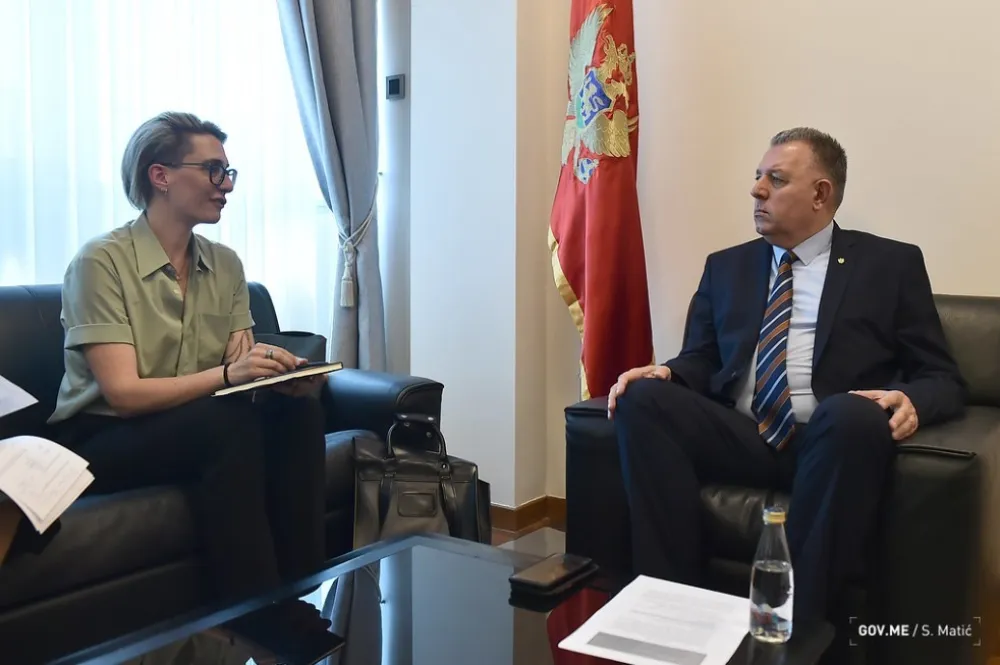 Evgeniјa Јakomopulu i Zoran Miljanić