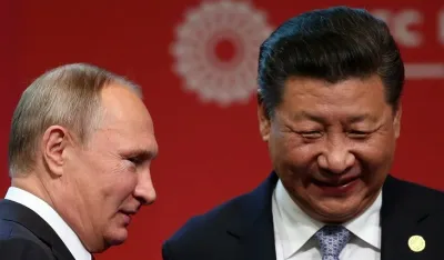 Владимир Путин и Си Ђипинг