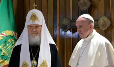 Папа и Патријарх Кирил