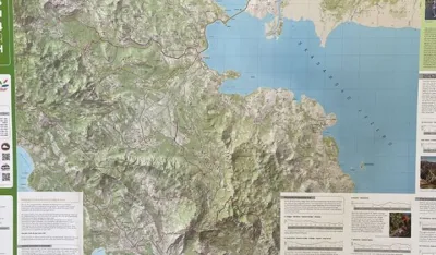 Planinarska karta TO Bar