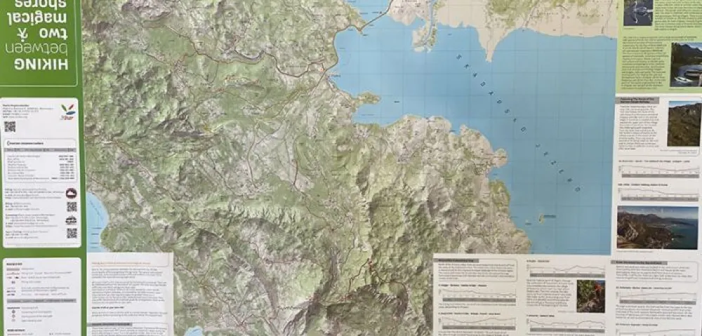 Planinarska karta TO Bar