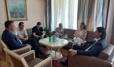 Sindikalci sa ministrom pravde Marko Kovačem