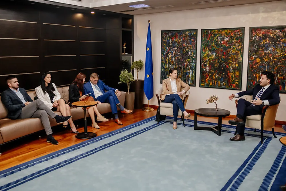 Abazović sa predstavnicima Lidla