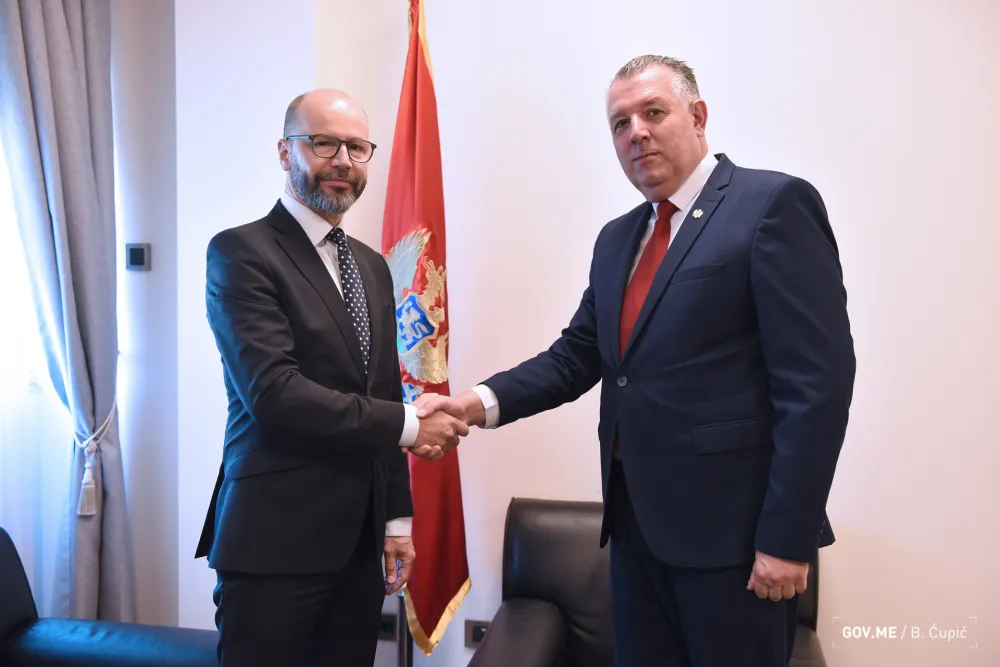 Miljanić - Presker (FOTO: Vlada CG)