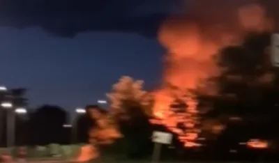 Požau u Novom Sadu