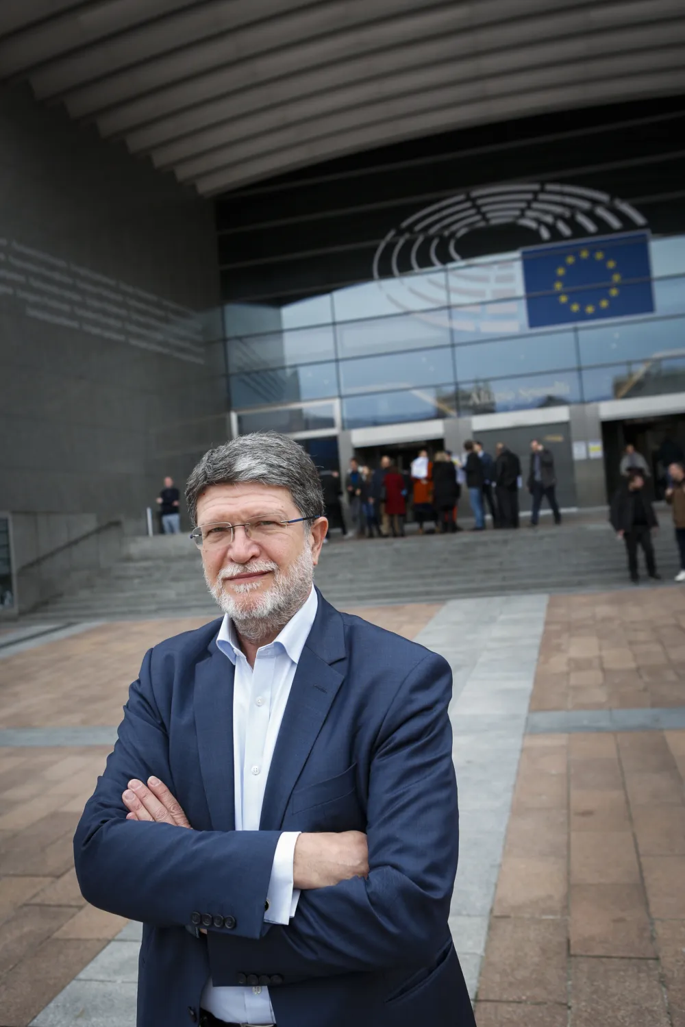 Torino PICULA in front of the EP in Brussels