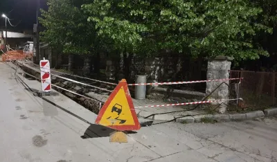Радови у Авалској улици кренули па стали