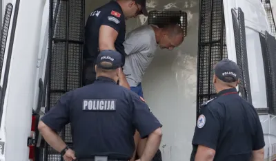 Bojan Rasovic,privodjenje zbog ubistva supruge u Herceg Novom