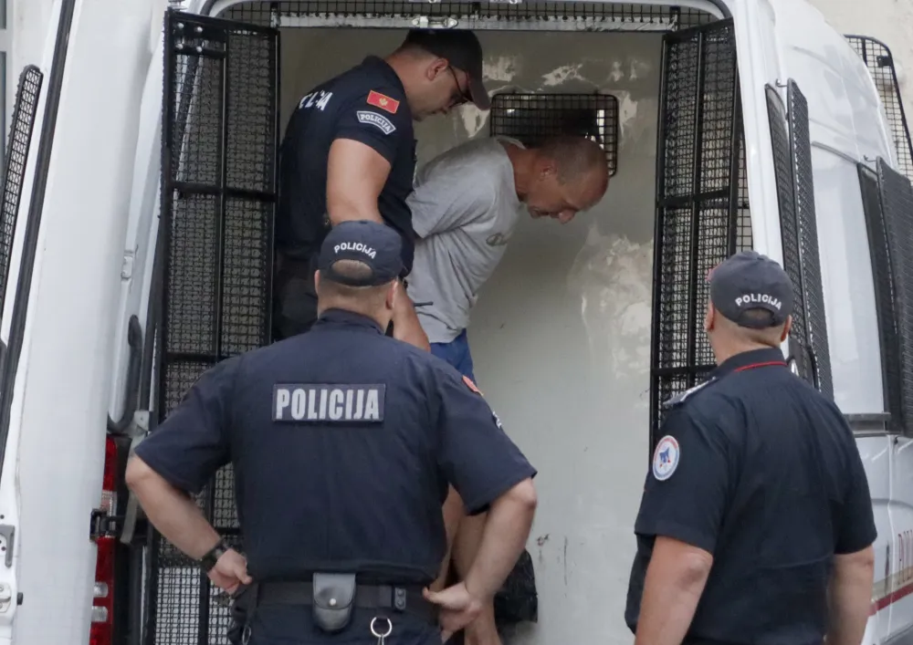 Bojan Rasovic,privodjenje zbog ubistva supruge u Herceg Novom