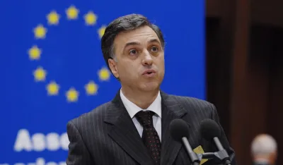 Mesto: Strazbur<br>Datum: 01.10.2007<br>Dogadjaj: predsednik Crne Gore na zasedanju Parlamentarne skuptine Saveta Evrope<br>Licnosti: Filip Vujanović<br>