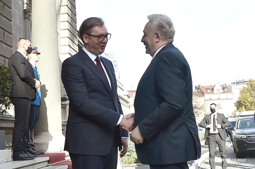 Вучић и Кривокапић