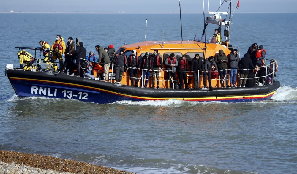 Migranti Laman&scaron;om stižu u Britaniju