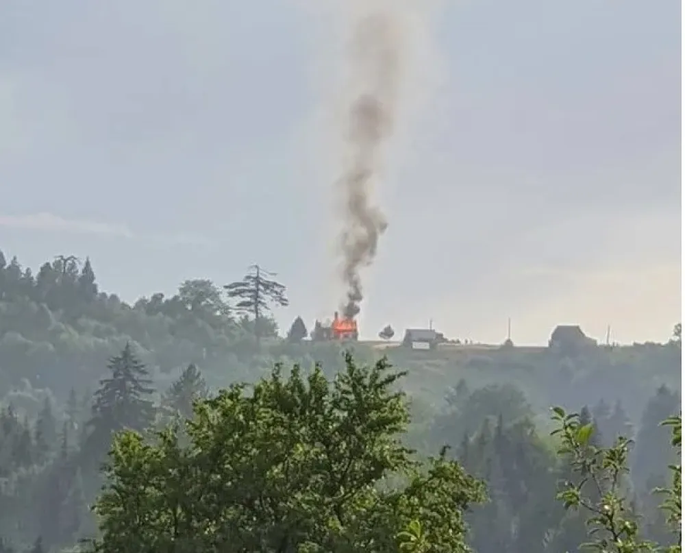 Požar u Pljevljima