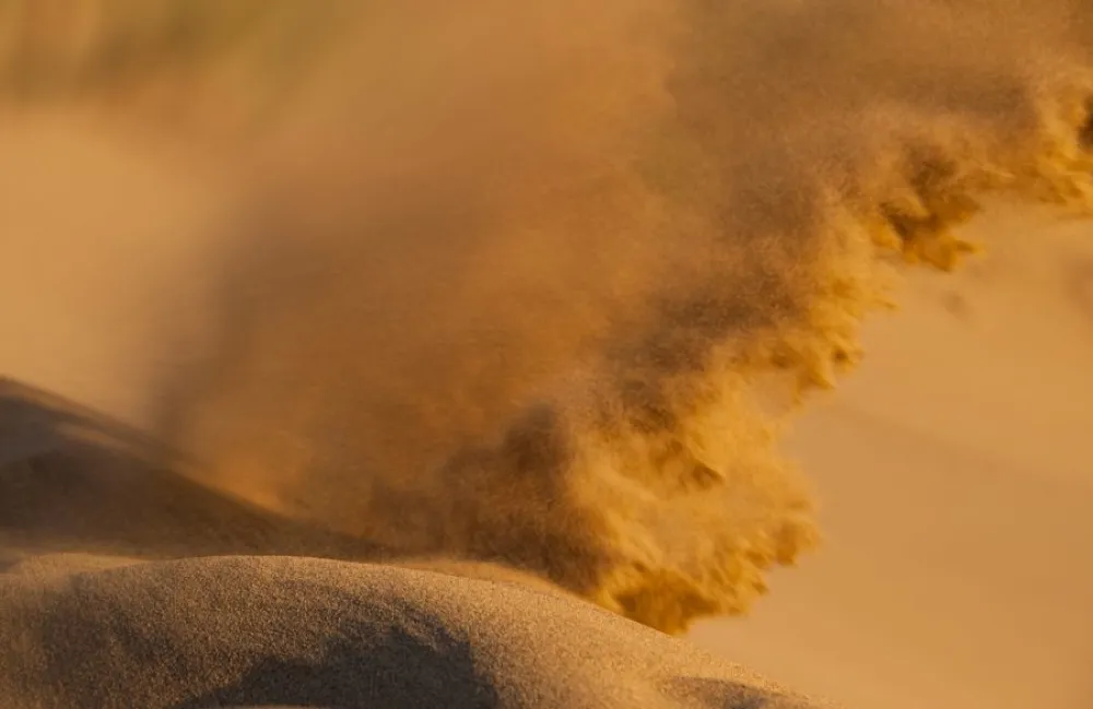 Pje&scaron;čana oluja u Iranu