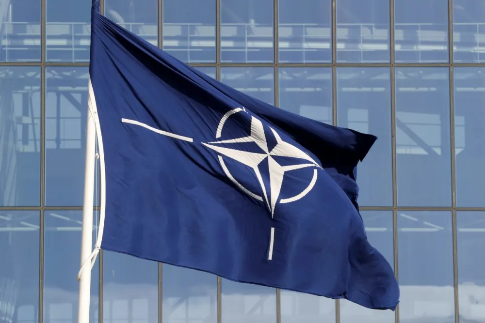 Zastava NATO u Briselu