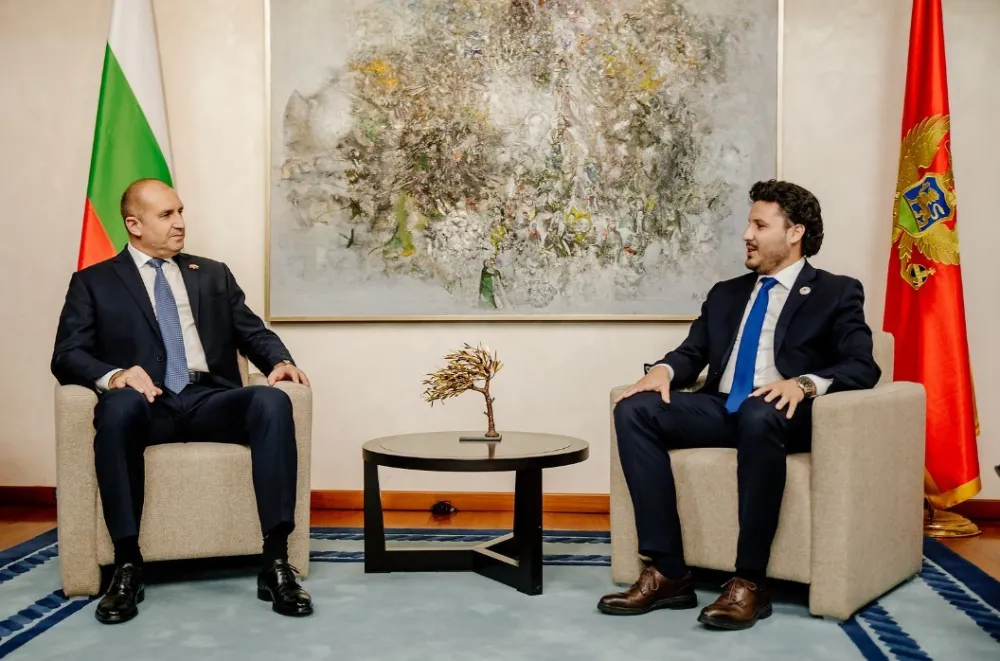 Dritan Abazović, Rumen Radev