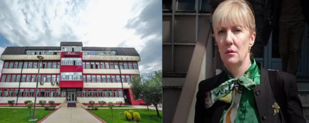 Đukanović poručila da stoji na raspolaganju nadležnim organima (Foto: TVCG printscreen)