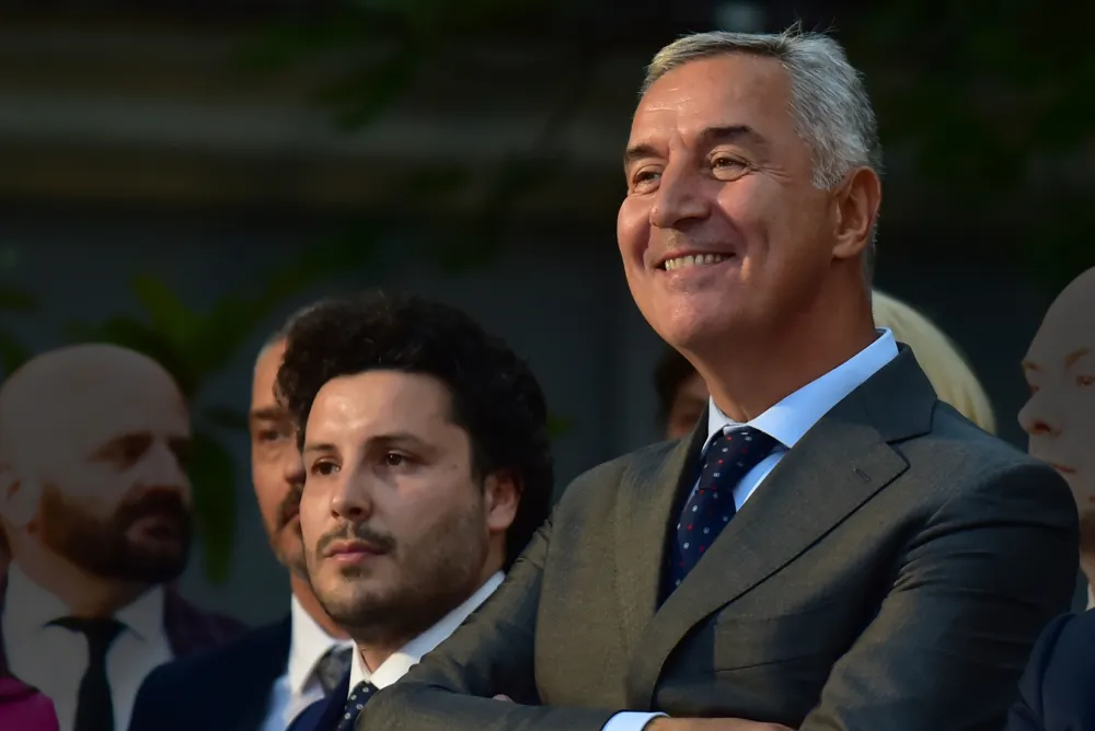 Milo Djukanovic Dritan Abazovic Zoran Brdjanin