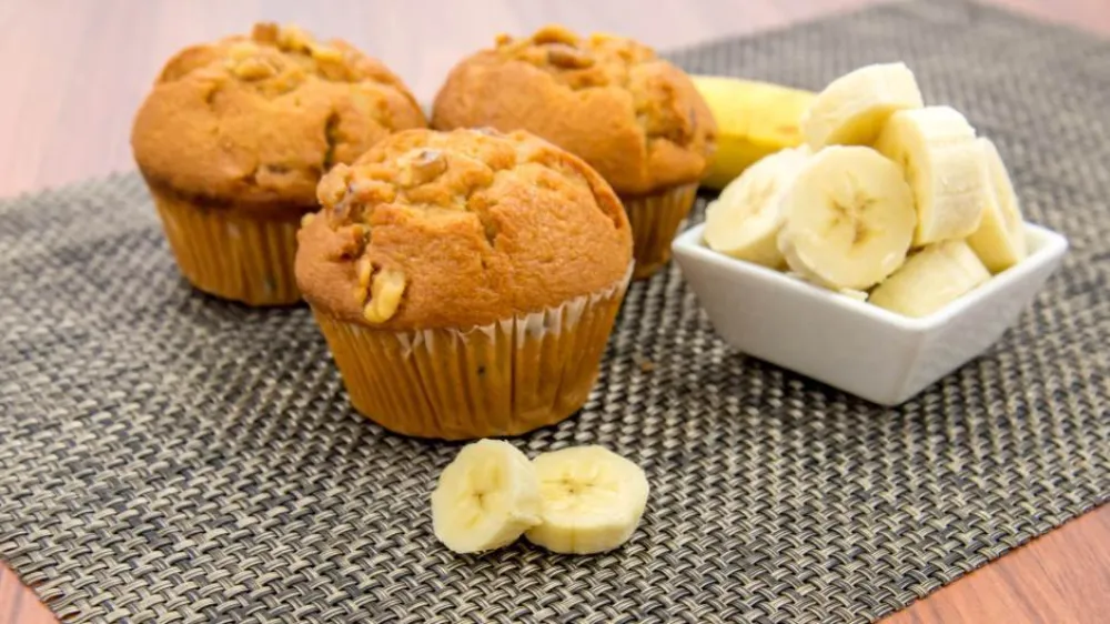 Mafini sa bananama i bademima