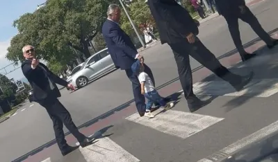 Đukanović &scaron;eta starijeg unuka 