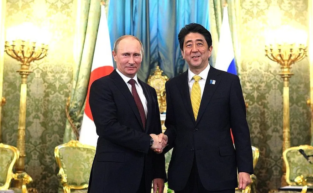 Putin i Abe