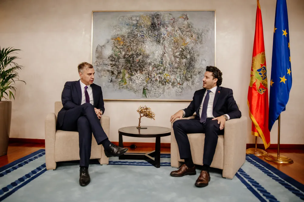Abazović - Jukić (FOTO: Vlada CG)