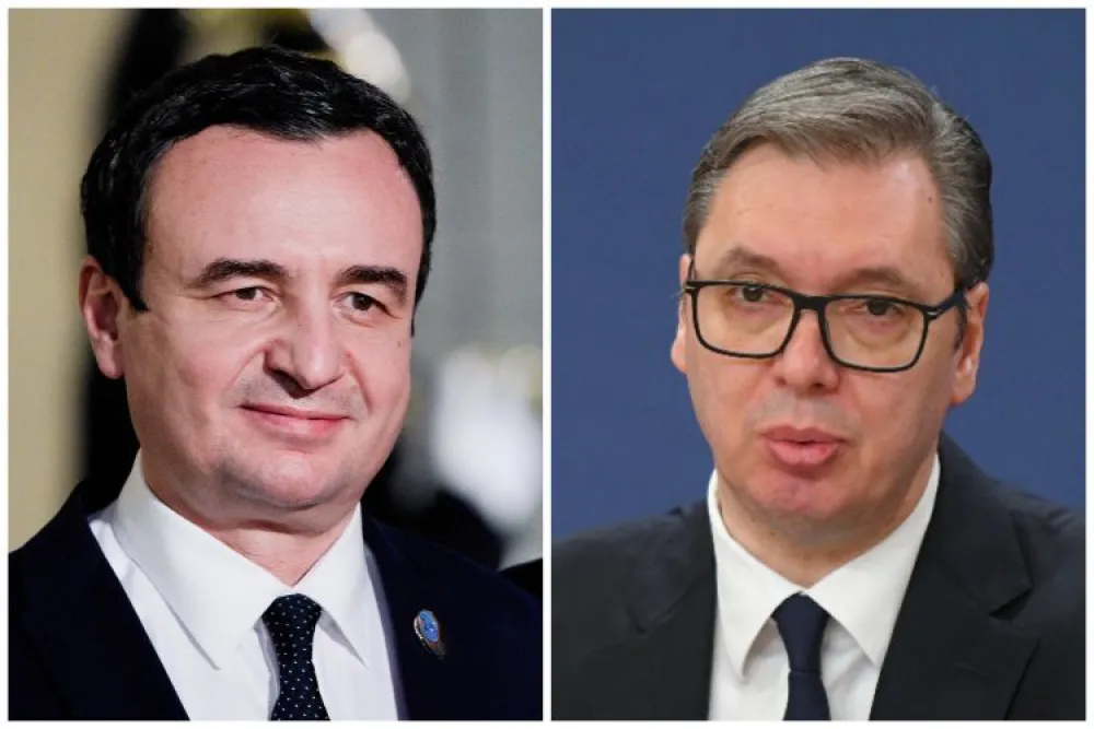 Курти и Вучић