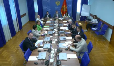 Sa ranije sjednice Odbora za politički sistem, pravosuđe i upravu