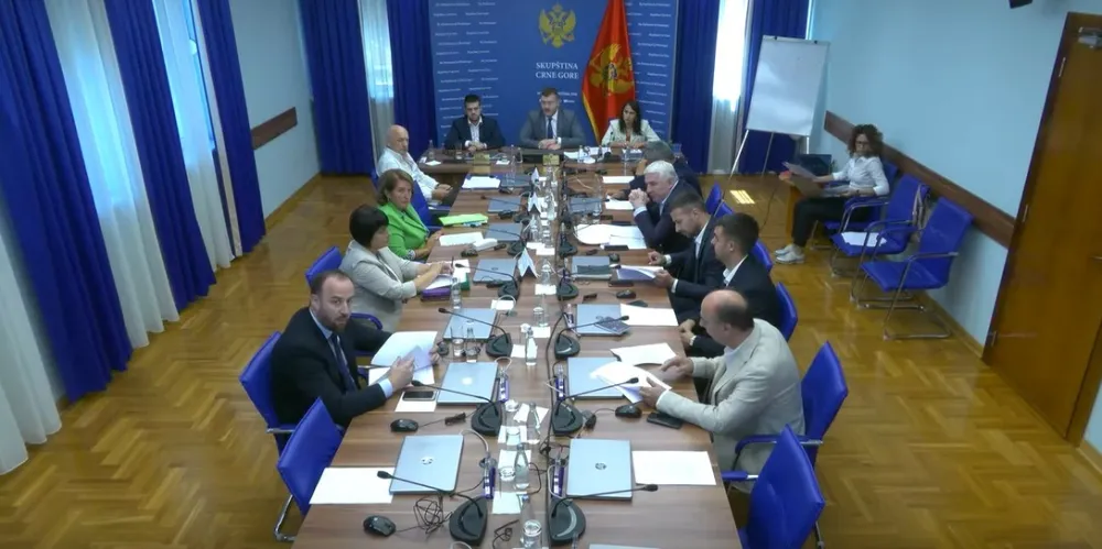 Sa ranije sjednice Odbora za politički sistem, pravosuđe i upravu